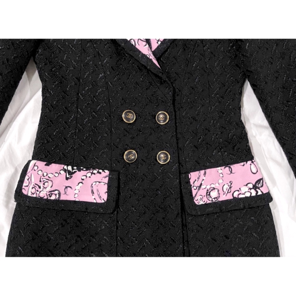 ✨Extremely Rare & Hard to find Vintage Iconic CHANEL S/S 1993 Runway Jacket Coat - Picture 10 of 16